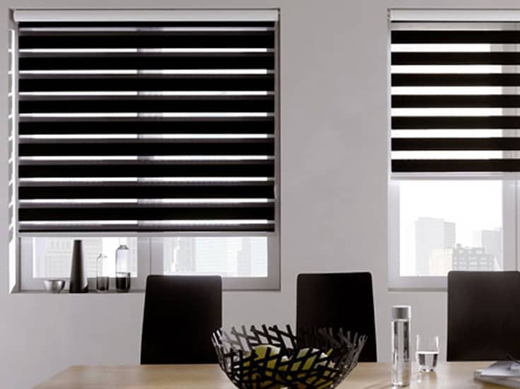 indesignblinds Zebra roller Blinds