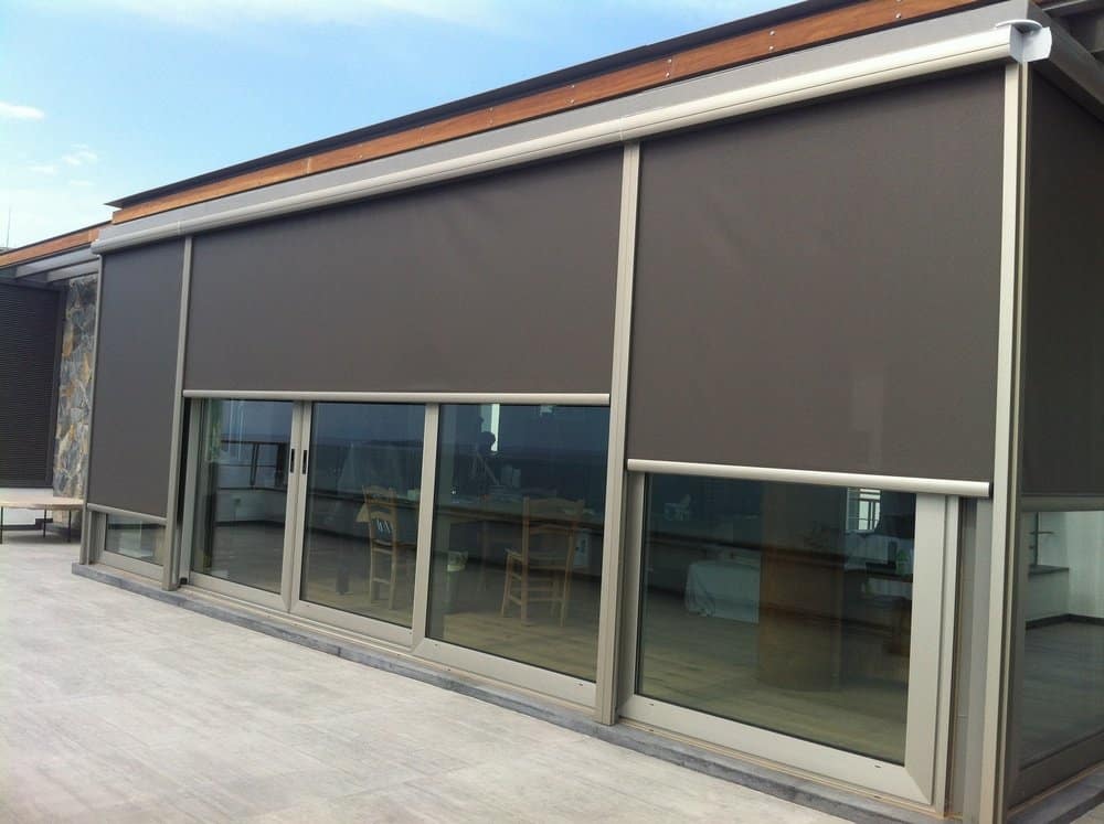 indesignblinds zip screen and drop down blinds