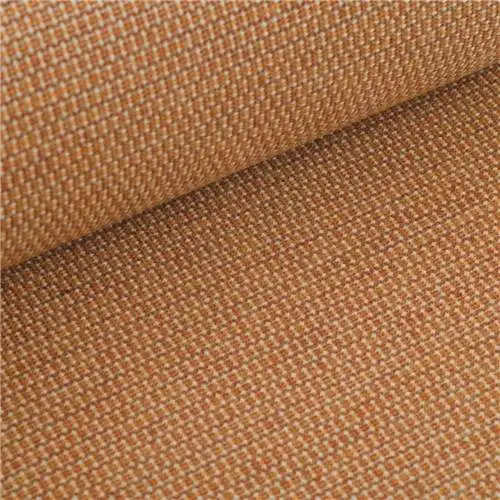 Fabric for external skylight and folding arm awning Paprika