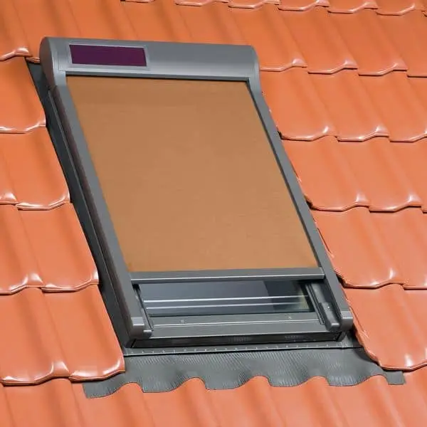 External Skylight Blinds Paprika