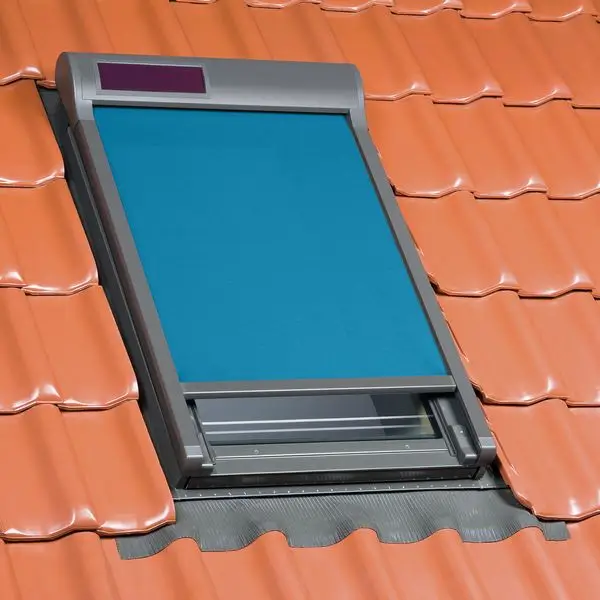 External Skylight Blinds Teal