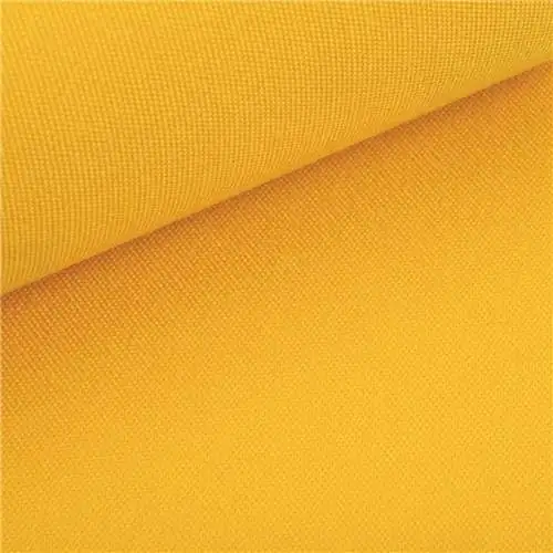 Fabric for external skylight and folding arm awning Yellow