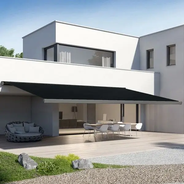 Folding Arm Awnings Art Black