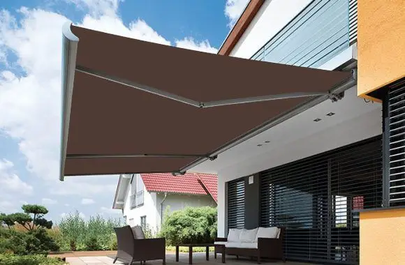 Folding Arm Awnings Vegas Espresso