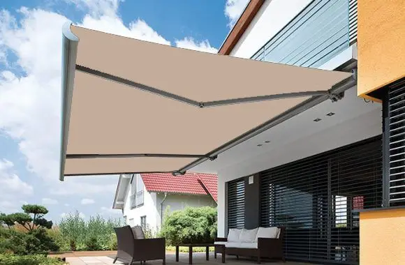 Folding Arm Awnings Vegas Linen