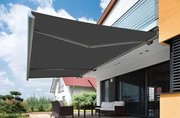 Folding Arm Awnings Vegas Pepper