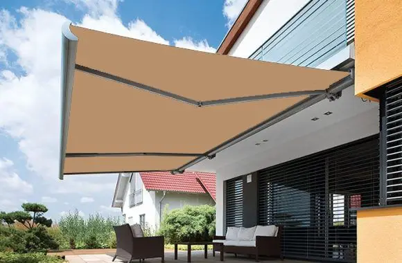 Folding Arm Awnings Vegas Toffee